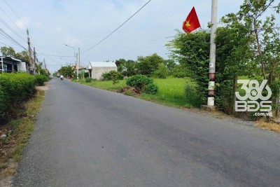 Bán đất thổ cư mặt tiền Liên Xã Long Khê - Phước Vân , xã Phước Vân dt 150m2 giá 1,6 tỷ