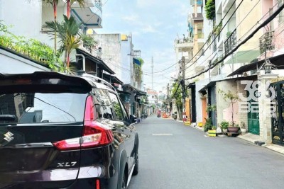 Bán nhà / Kênh Tham Lương, Bình Hưng Hòa dt 100m2 4 lầu 6pn, 6wc giá 10,5 tỷ