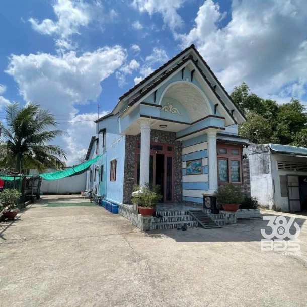 Bán nhà vườn mái thái xã Thanh Phú, Bến Lức tdt 1000m2 ( có 300m2 thổ cư ) giá giảm còn 5,3 tỷ-1