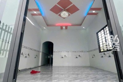 Nhà cấp 4 xây mới xã Mỹ Lộc, Cần Giuộc dt 100m2 2pn 1wc giá 1,66 tỷ