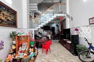 Nhà hẻm p Bình Hưng Hòa, Bình Tân dt 58m2 3 lầu 4pn 3wc giá 5,45 tỷ