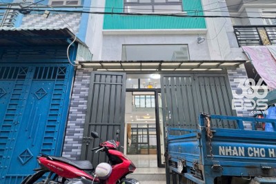 Nhà hẻm 2 mặt tiền trước sau đường số 8,p BHHB dt 48m2 3 lầu 5pn 3wc giá 4,75 tỷ