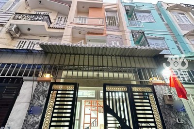 Nhà hẻm Lê Văn Quới, p Bình Trị Đông dt 52m2 2 lầu 4pn 3wc giá 5,5 tỷ