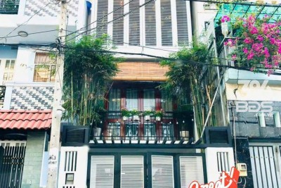 Nhà hẻm Hương Lộ 3,p Bình Hưng Hòa dt 66m2 3 lầu 5pn 6wc giá 7,3 tỷ