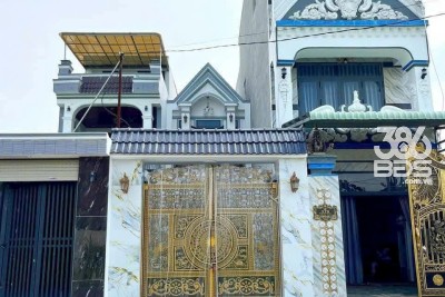 Nhà mặt tiền nhựa ấp Bình Hữu 1, xã Đức Hòa Thượng dt 144m2 1 lầu 5pn 3wc giá 3,2 tỷ
