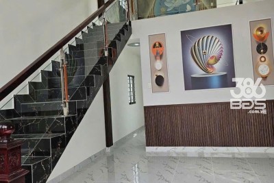 Nhà mới xây ở xã Mỹ Lộc, huyện Cần Giuộc dt 100m2 1 lửng 4pn 2wc giá 1,75 tỷ