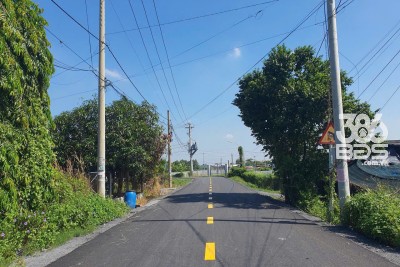 491m2 đất mặt tiền đường nhựa 98 có 93m2 thổ xã Tân Phú Trung, Củ Chi giá 5 tỷ