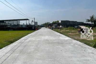 9 nền thổ cư liền kề đường Bàu Muồng, xã Hòa Khánh Tây, huyện Đức Hòa, Long An dt 175m2 giá 970 triệu 1 nền