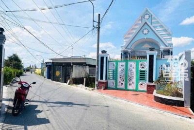 Nhà mới xây mặt tiền xã Mỹ Lộc, huyện Cần Giuộc dt 170m2 3pn 2wc giá 2,5 tỷ