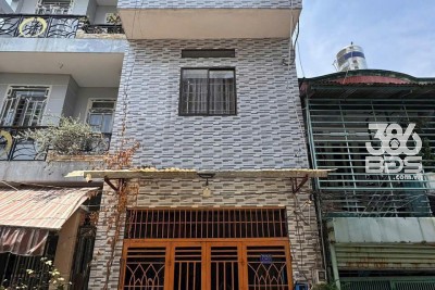 Nhà hẻm đường số 4, Bình Hưng Hòa A, dt 56m2 3 lầu 5pn 4wc giá 5,75 tỷ