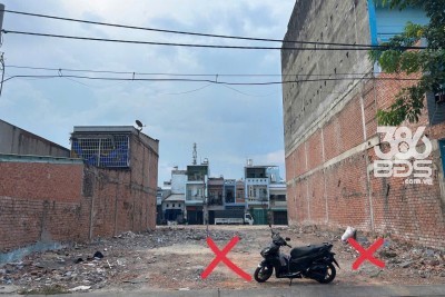 2 nền mặt tiền đường số 6, Bình Hưng Hòa B dt 92m2 giá 6,2 tỷ / nền