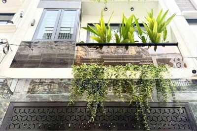 Nhả hẻm Phạm Đăng Giảng,Bình Hưng Hòa dt 57m2 3 lầu 5pn 4wc giá 7,5 tỷ