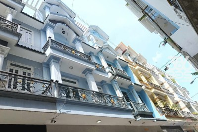 Nhà hẻm 480 Mã Lò, Bình Hưng Hòa A dt 50m2 3 lầu 4pn 5pwc giá 5,95 tỷ