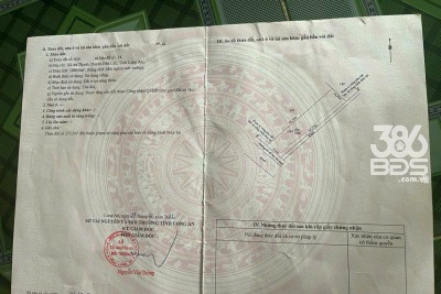 1000m2 đất vườn xã Tân Hòa, huyện Bến Lức giá 1 tỷ