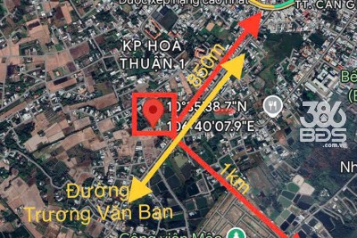 Nhà vườn thị trấn Cần Giuộc tổng dt 680m2 giá 7,5 tỷ