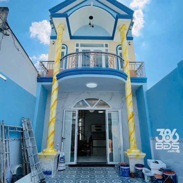 Nhà hẻm thị trấn Đức Hòa dt 130m2 1 lầu 3pn 3wc giá 2,6 tỷ-3