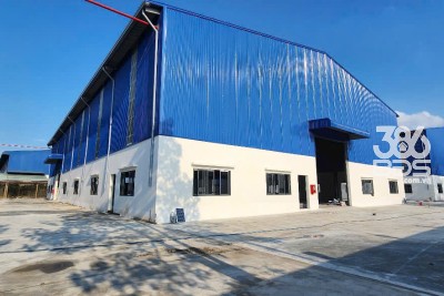 Nhà xưởng cho thuê ở xã Đức Hòa Hạ, Đức Hòa, dtxd 4465m2 giá 450tr/ tháng