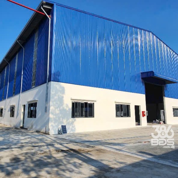 Nhà xưởng cho thuê ở xã Đức Hòa Hạ, Đức Hòa, dtxd 4465m2 giá 450tr/ tháng-1