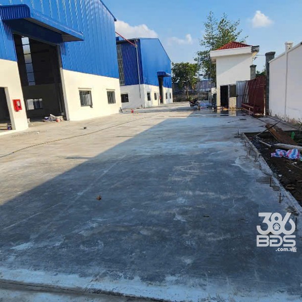 Nhà xưởng cho thuê ở xã Đức Hòa Hạ, Đức Hòa, dtxd 4465m2 giá 450tr/ tháng-2