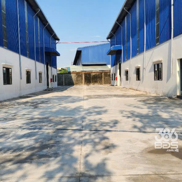Nhà xưởng cho thuê ở xã Đức Hòa Hạ, Đức Hòa, dtxd 4465m2 giá 450tr/ tháng-5