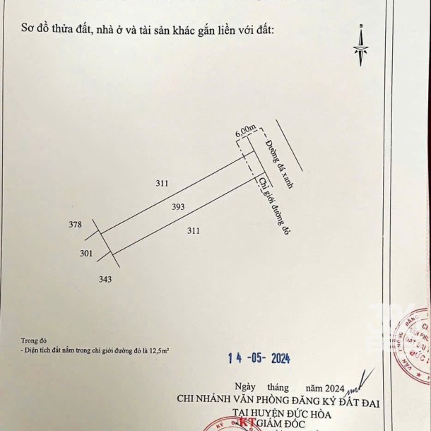 180m2 thổ cư xã Đức Hòa Hạ, Long An giá 1,99 tỷ-4