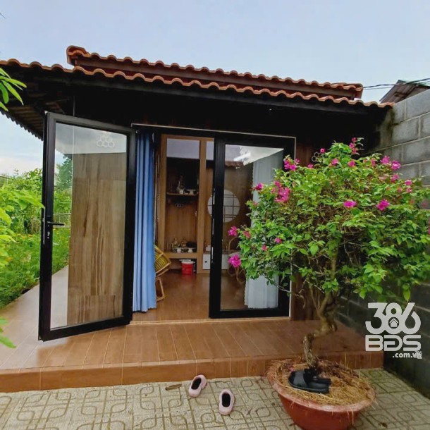 Nhà vườn nghỉ dưỡng xã Mỹ Lộc, Cần Giuộc dt 200m2 2pn 2wc giá 2,5 tỷ-2