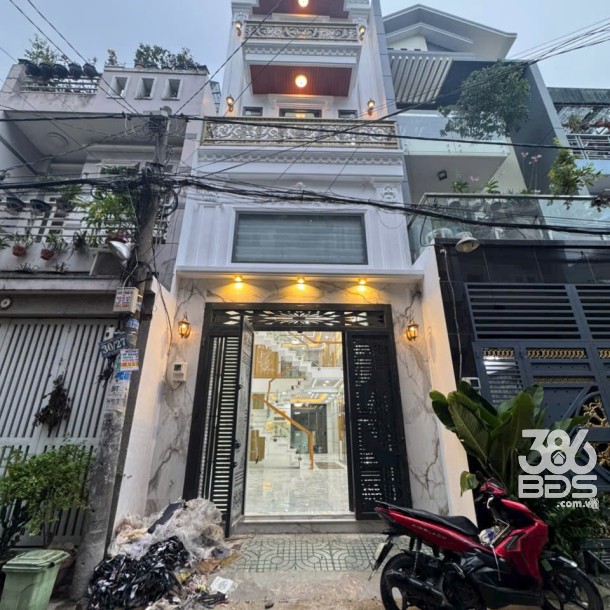 Nhà đẹp hẻm Bình Thành, Bình Hưng Hòa B dt 64m2 3 lầu 5pn 6wc giá 6,5 tỷ-1
