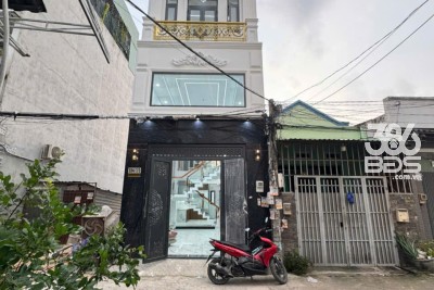 Nhà đẹp hẻm Bình Thành, Bình Hưng Hòa B dt 64m2 2 lầu 4pn5wc giá 5,85 tỷ