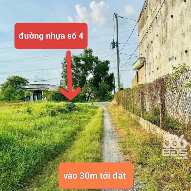 2 nền thổ cư xã Hòa Khánh Đông, Đức Hòa dt 215m2 giá 1 tỷ / nền-4