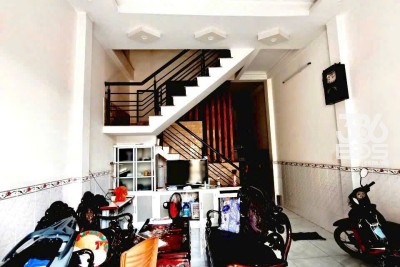 Nhà hẻm Miếu Gò Xoài, Bình Hưng Hòa A dt 81m2 2 lầu 4pn 3wc giá 6,8 tỷ