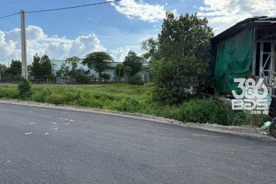 142m2 thổ cư mặt tiền đường nhựa KV4, thị trấn Đức Hòa giá 1,7 tỷ