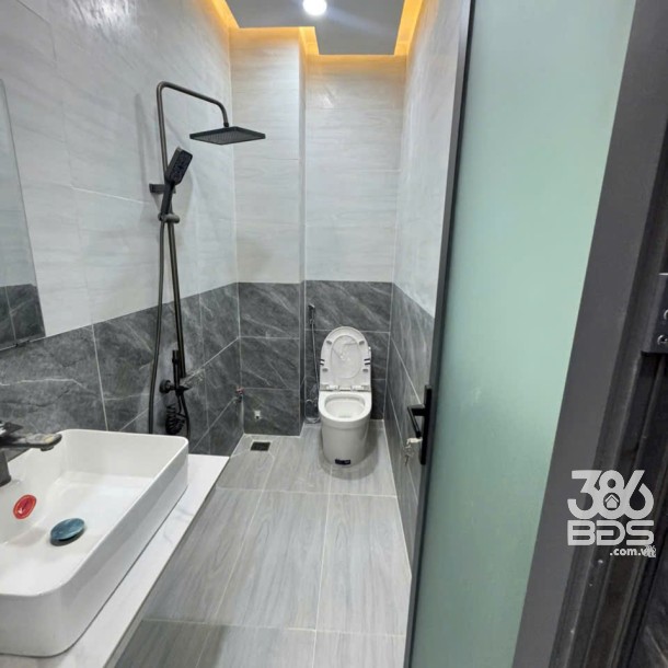 Nhà mt KDC Văn Gia, Bình Hưng Hòa B dt 52m2 3 lầu5pn 4wc giá 6,3 tỷ-6