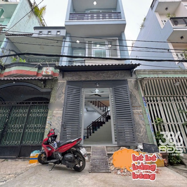 Nhà hẻm đường số 8, Bình Hưng Hòa B, dt 40m2 3 lầu 4pn 3wc giá 4,5 tỷ-3