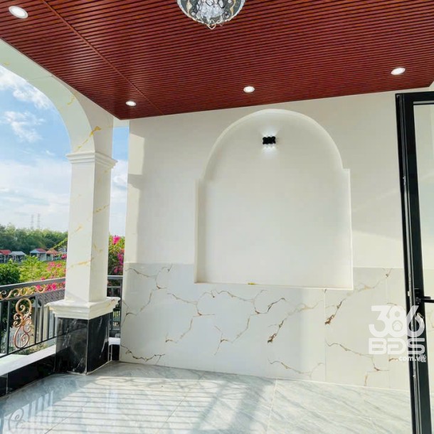 Nhà đẹp ấp Bình Hữu 1, xã  Đức Hòa Thượng , Đức Hòa dt 154m2 2 lầu 5pn 4wc giá 3,75 tỷ-9