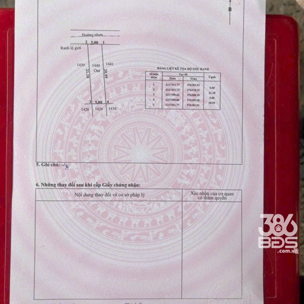 5 nền thổ cư mặt tiền đường nhựa xã Tân An Hội, Củ Chi dt 121m2 giá 1.4 tỷ / nền-2