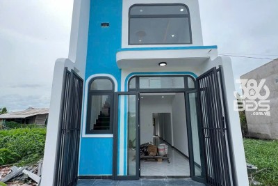 Nhà hẻm thị trấn Cần Giuộc , Long An cũ dt 72m2 1 lửng 3pn 2wc giá 2,28 tỷ