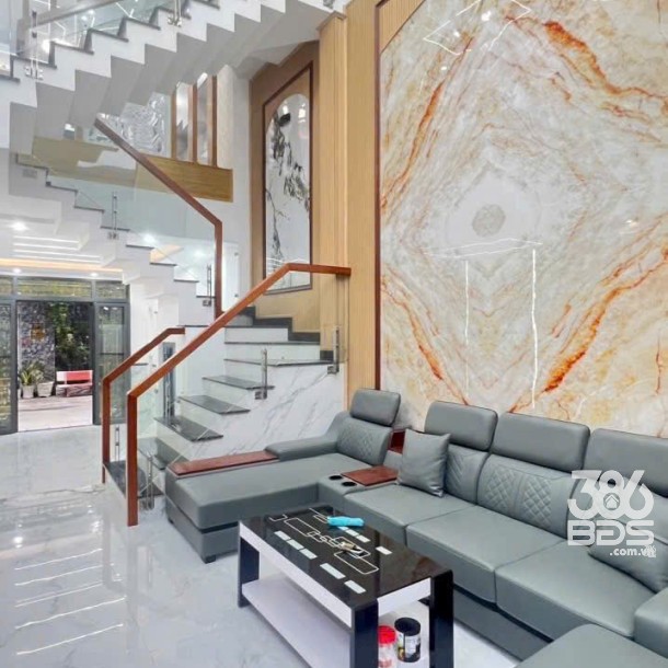 Nhà đẹp hẻm Liên khu 4-5, Bình Hưng Hòa B, Bình Tân dt 56m2 2 lầu 3pn 3wc giá 5,65 tỷ-3
