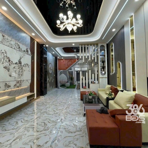 Nhà đẹp mt Huỳnh Thị Luông, xã Phước Lâm, Cần Giuộc dt 121m2 1 lầu 4pn 3wc giá 2,88 tỷ-1