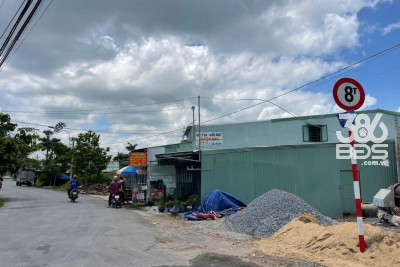 300m2 thổ cư ấp 1B, xã An Thạnh, Bến Lức, Long An giá 2,2 tỷ