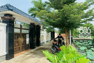 Nhà vườn đẹp xã Long Trạch, Cần Đước, Long An tổng dt 1000m2 giá 10 tỷ