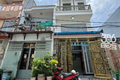 Nhà hẻm Kênh Mương Lệ, Bình Hưng Hòa B, Bình Tân dt 60m23 lầu 4pn 5wc giá 5,5 tỷ