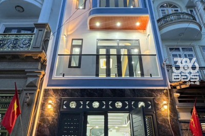 Nhà hẻm Bình Thành, Bình Hưng Hòa B dt 60m2 3 lầu 4pn 5wc giá 6,6 tỷ