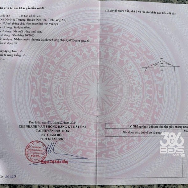 678m2 đất thổ xã Đức Hòa Thượng, Đức Hòa, Long An giá 2,9 tỷ-4
