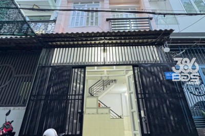 Nhà hẻm Liên Khu 5-6, Bình Hưng Hòa B dt 36m2 3 lầu 4pn 3wc giá 3,5 tỷ