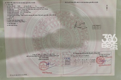 155m2 thổ cư đường beton 4m xã Phước Vân, Cần Đước giá 1,5 tỷ