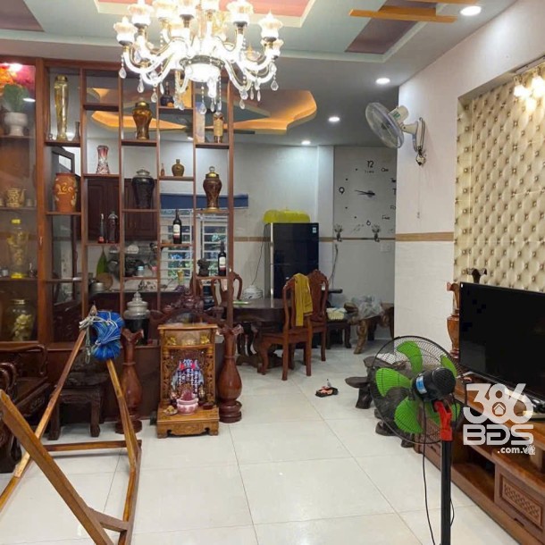 Biệt thự mini view kênh, mặt tiền Vườn Thơm, xã Bình Lợi dt 150m2 2 lầu 3pn 2wc giá 3,7 tỷ-4