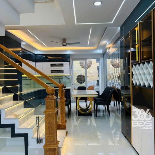 Nhà đẹp đồng bộ Hương Lộ 2, Bình Trị Đông, dt 56m2 3 lầu 5pn 6wc giá 7,6 tỷ-5