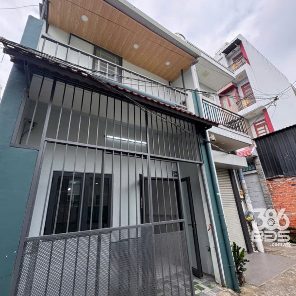 Nhà hẻm đường số 15, Bình Hưng Hòa dt 32,8m2 1 lầu 2pn 2wc giá 3,55 tỷ ( 0 lộ giới)-1