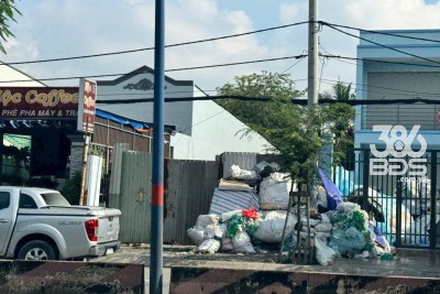 Đất mặt tiền Trần Văn Giàu, xã Phạm Văn Hai dt 300m2 ( có 235m2 thổ cư) giá 12 tỷ