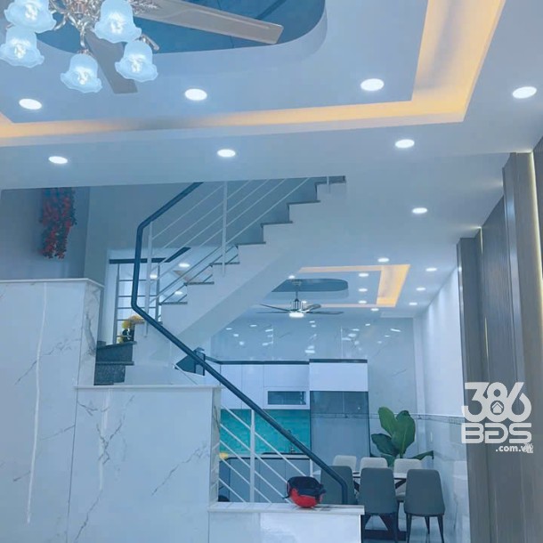 Nhà hẻm đường số 4, Bình Hưng Hòa B dt 50m2 2 lầu 3pn 3wc giá 5,25 tỷ-1